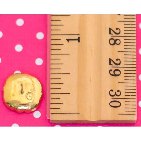 Vintage Victorian Rhinestone Center Stud Earrings by Avon - P7 - Picture 2 of 2